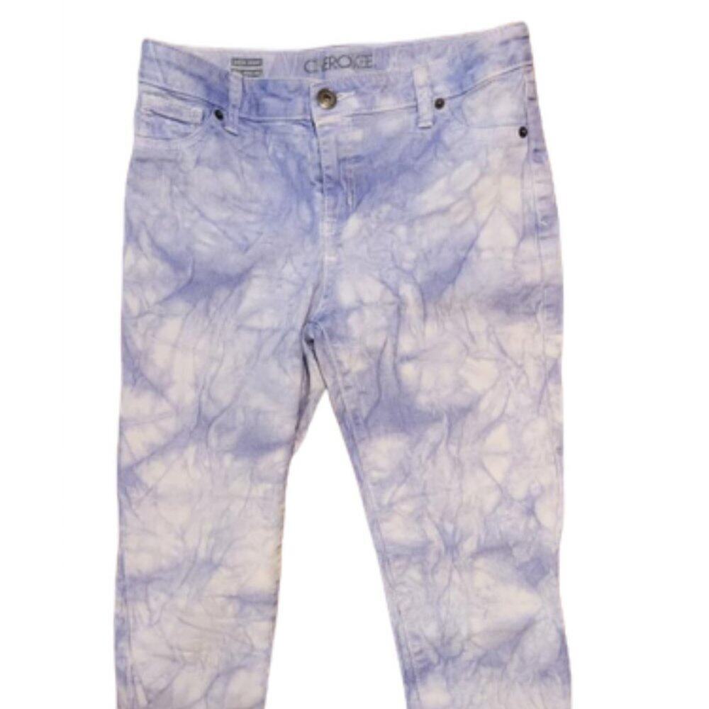 Cherokee Girls Super Skinny Tie Dye sz16 EUC